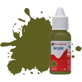 HUMBROL ACRYLIC DROPPER BOTTLE 14ML No 150 Forest Green Matt