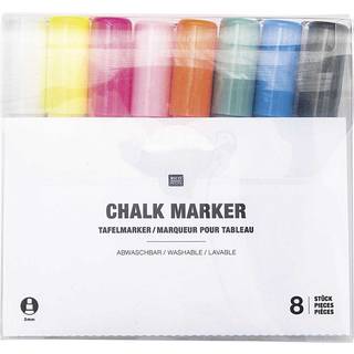 Kreidestifte Flüssigkreide Set Basic 3mm 8 Farben - Mehrfarbig