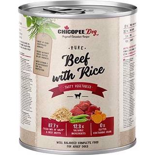 Chicopee Dog Pure Beef & Rice, 400g