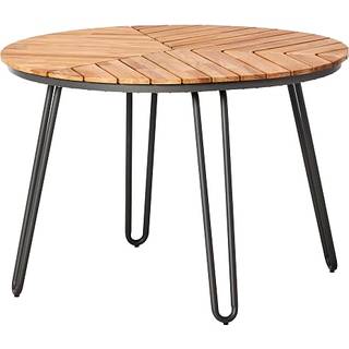 Houston havebord, teak træ/antracit stel