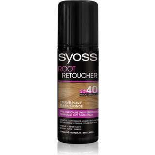Syoss Root Retoucher Touch-up hårfarve til rødder på spray Skygge Dark Blonde 120 ml - 120 ml