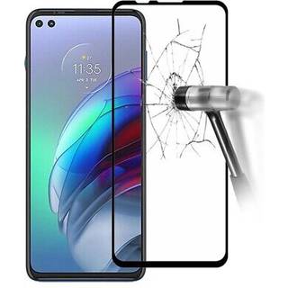 9D Full Cover Motorola Moto G100 Skærmbeskyttelse Hærdet Glas - 9H, 0.3mm - Sort