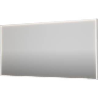 Sanibell INK SP19 LED spejl 160x80cm på mathvid aluramme