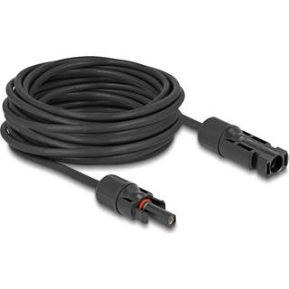 DeLOCK DL4 Solar Cable 4 mm² male to female 10 m black