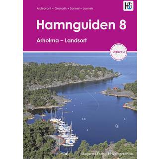 Havneguide Skagerrak Förlag Havneguiden 8, Arholma - Landsort, udgave 4, svensk tekst