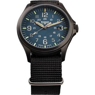 Traser H3 108632 P67 Officer GunMetal Blue Herrenuhr 42mm 10ATM