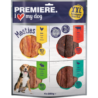 Pure Meaties XXL 4 varianter 4x250 g