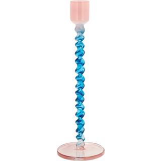 Villa Collection Styles lysestage 20,3 cm Blue-pink