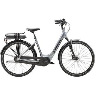 Tilbud! Trek District+ 2 - Grey S (300Wh) Elcykel