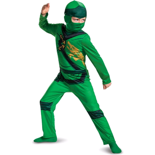 LEGO Ninjago Lloyd Kostume med Maske, 3-4 år