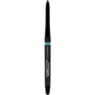 Sephora Collection - Waterproof 12h Retractable Eyeliner - Eliner Retract Wtp-23 09 Glitter Black - For Women - Sort