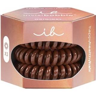 Invisibobble - Original Premium - Trio Af Hårelastikker - Original Premium Pretzel Brown - For Women