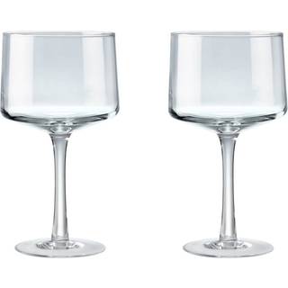 Contemporary Clear Gin Glass - Set Of 2 -