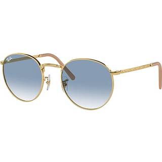 Ray-Ban RB3637 New Round 001/3F 50 Solbriller Mænd Guld - Gold - 50mm