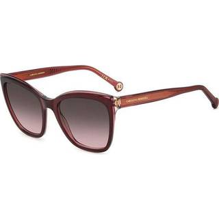 Carolina Herrera Kvinde HER 0188/S C8C/M2 Solbriller Acetat Bordeaux Multifarvet Cat Eye Skygge
