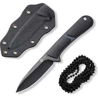Mini Elementum Fixed Blade, Black G-10