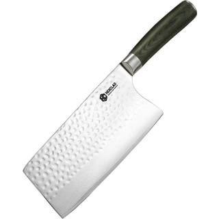 Hexclad Hexclad kinesisk kokkekniv damaskus 18 cm Sølv