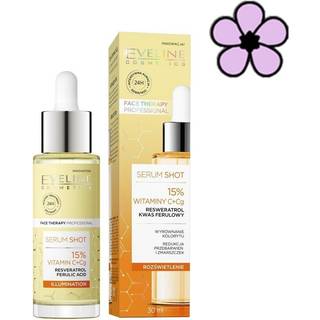 Eveline Cosmetics Serum Shot 15% Vitamin C+Cg Lysnende serum mod rynker Med C-vitamin 30 ml - 30 ml