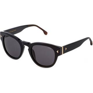 Lozza Kvinde Lozza SL4263 AGRIGENTO 2 0700 Solbriller Acetat Sort Grå Rund Normal