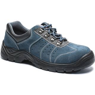 Steelite Perforeret Trainer S1P - Grå (Størrelse: 40)