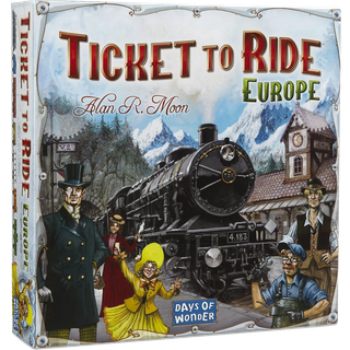 Ticket To Ride: Europa spillet - Asmodee - Fra 8 år.