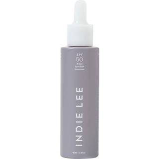 Indie Lee antyder SPF 50 Primer - Tonet Face Primer med niacinamid Ikke -Nano Zinkoxid & Allantoin - Soothes Redness Evens Tone Primes Skin til M