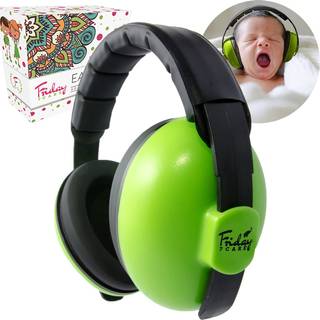 Fredag ???Care Baby Ear Protection Noise Annullerende hovedtelefoner i alderen 0-24 m?neder gr?n