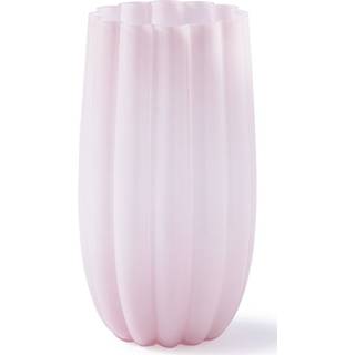 POLSPOTTEN Vases - 'Melon' vase, large, pink in Light pink Glass