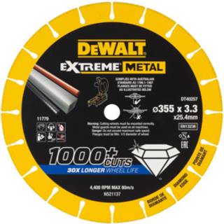Diamantskæreskive DeWalt DT40257-QZ; 355x25,4 mm