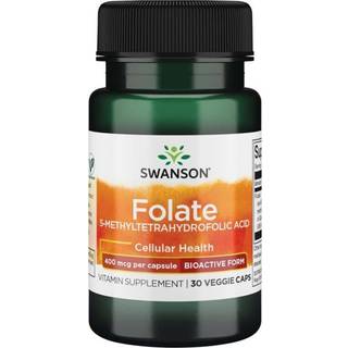 Folat (5-methyltetrahydrofolat), 400 mcg - 30 kapsler