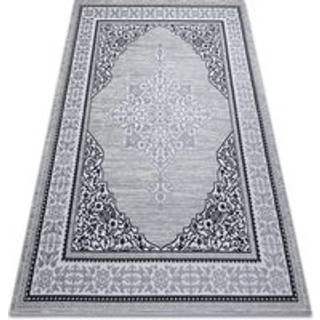 Tæppe GLOSS moderne 8490 52 Pynt, stilfuld, ramme elfenben / grå 140x190 cm