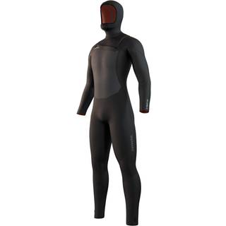 Mystic Voltt Hooded 6mm Chest Zip Vinter Våddragt (Sort)