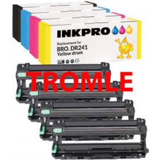 Brother DR241CL 4 stk. CMYK drum - Kompatibel