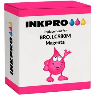 Brother LC980M magenta XL blækpatron - Kompatibel