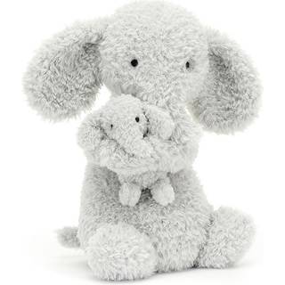 Jellycat Huddles Elefant Grå 26 cm
