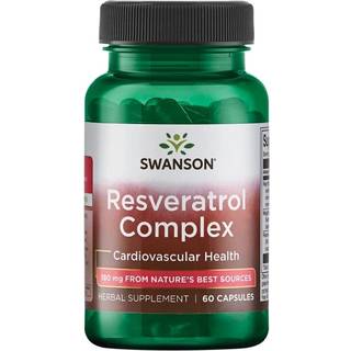 Resveratrol-kompleks - 60 kapsler