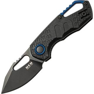 Isonzo Clip Point foldekniv, sort