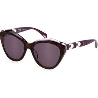 Police SPLL35 HEDRON 1 0993 55 Solbriller Kvinder Tortoiseshell - Purple Tortoise - 55mm