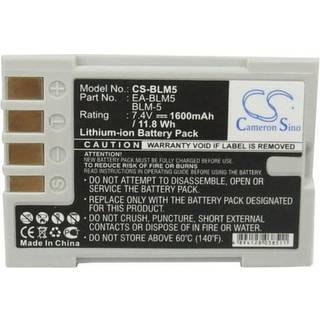 BLM-5 - Batteri til Olympus digitalkamera (Kompatibelt)