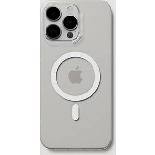 iPhone 15 Pro Max Nudient Thin Case Bagside Cover - MagSafe Kompatibel - Transparent