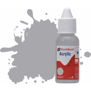 HUMBROL ACRYLIC DROPPER BOTTLE 14ML No 40 Pale Grey Gloss