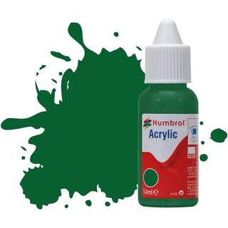 HUMBROL ACRYLIC DROPPER BOTTLE 14ML No 120 Light Green Matt