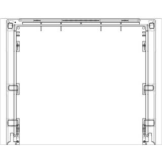 Electrolux frontglas, hvid, Electrolux, 594x465mm 140242367476