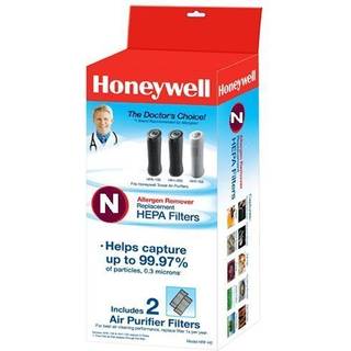 Honeywell HRF-N2 True Hepa Replacement Filter N 2 Pack 2 Count (Pack of 1) White
