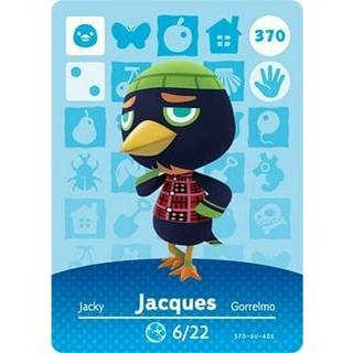 Jacques - Nintendo Animal Crossing Happy Home Designer Series 4 Amiibo-kort - 370