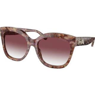 Coach HC8264 L1083 57398H 56 Solbriller Kvinder Tortoiseshell - Petal Tortoise - 56mm