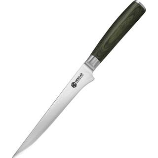 Hexclad Hexclad udbeningskniv damaskus 15 cm Sølv