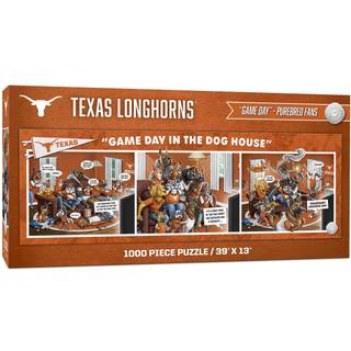 Youthefan NCAA Texas Longhorns speldag i hundhuset 1000 st pussel