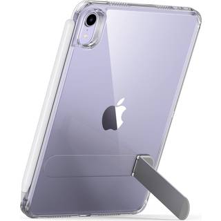 iPad Mini (2024 / 2021) ESR Hybrid Cover m. Kickstand - Gennemsigtig / Grå