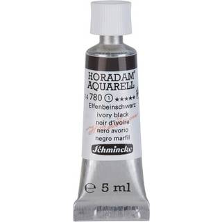 Schmincke Horadam akvarelfarve5 ml – Ivory black 780
